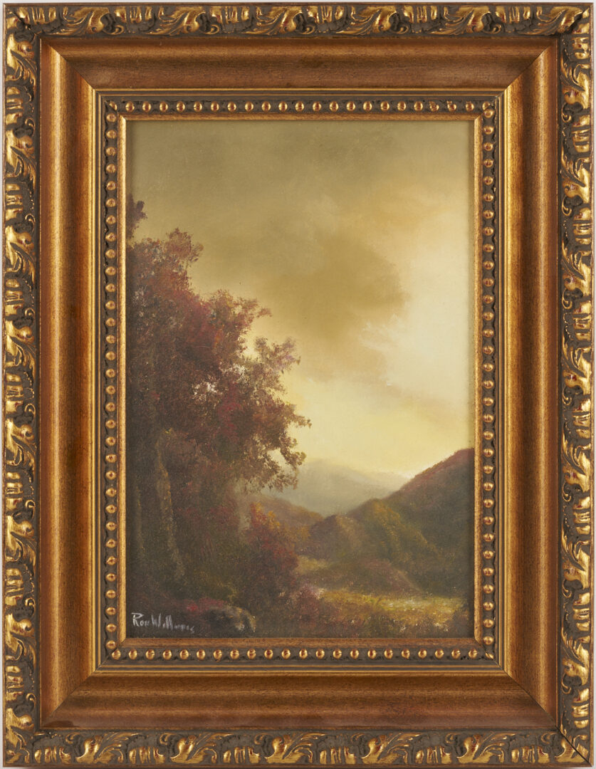 Lot 937: 2 Ron Williams Smoky Mountain Landscape Paintings