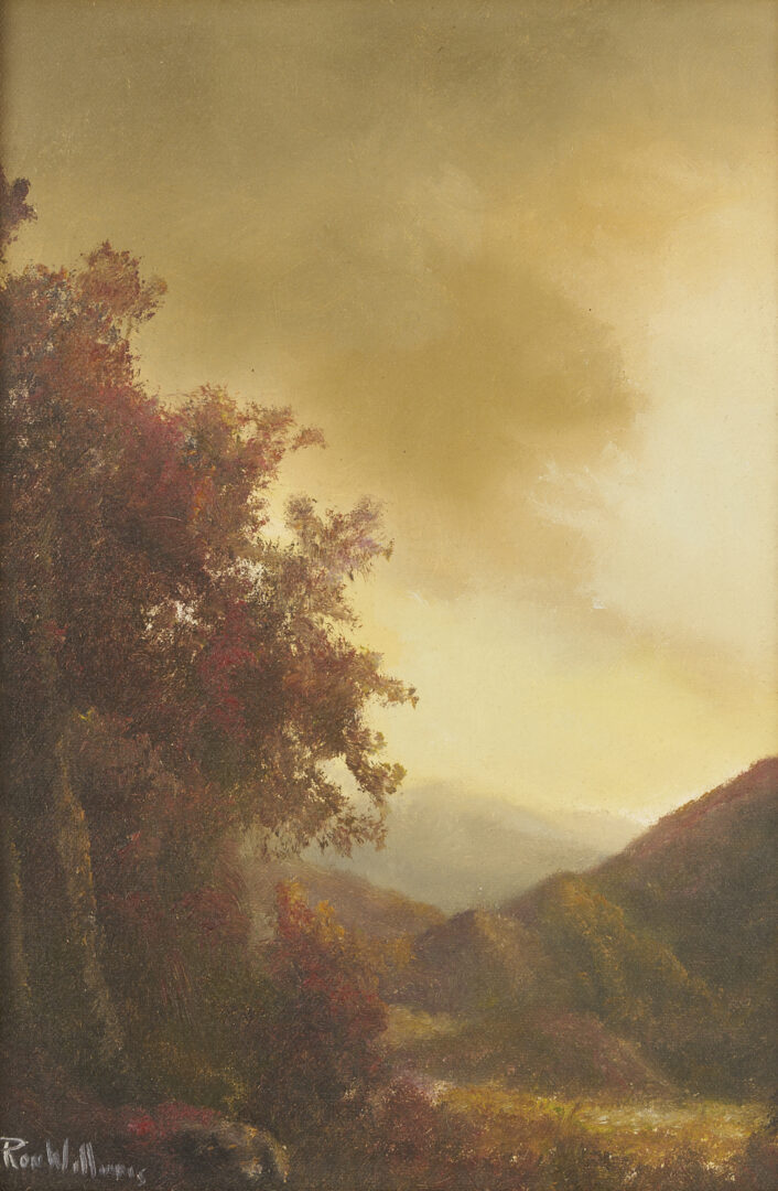 Lot 937: 2 Ron Williams Smoky Mountain Landscape Paintings
