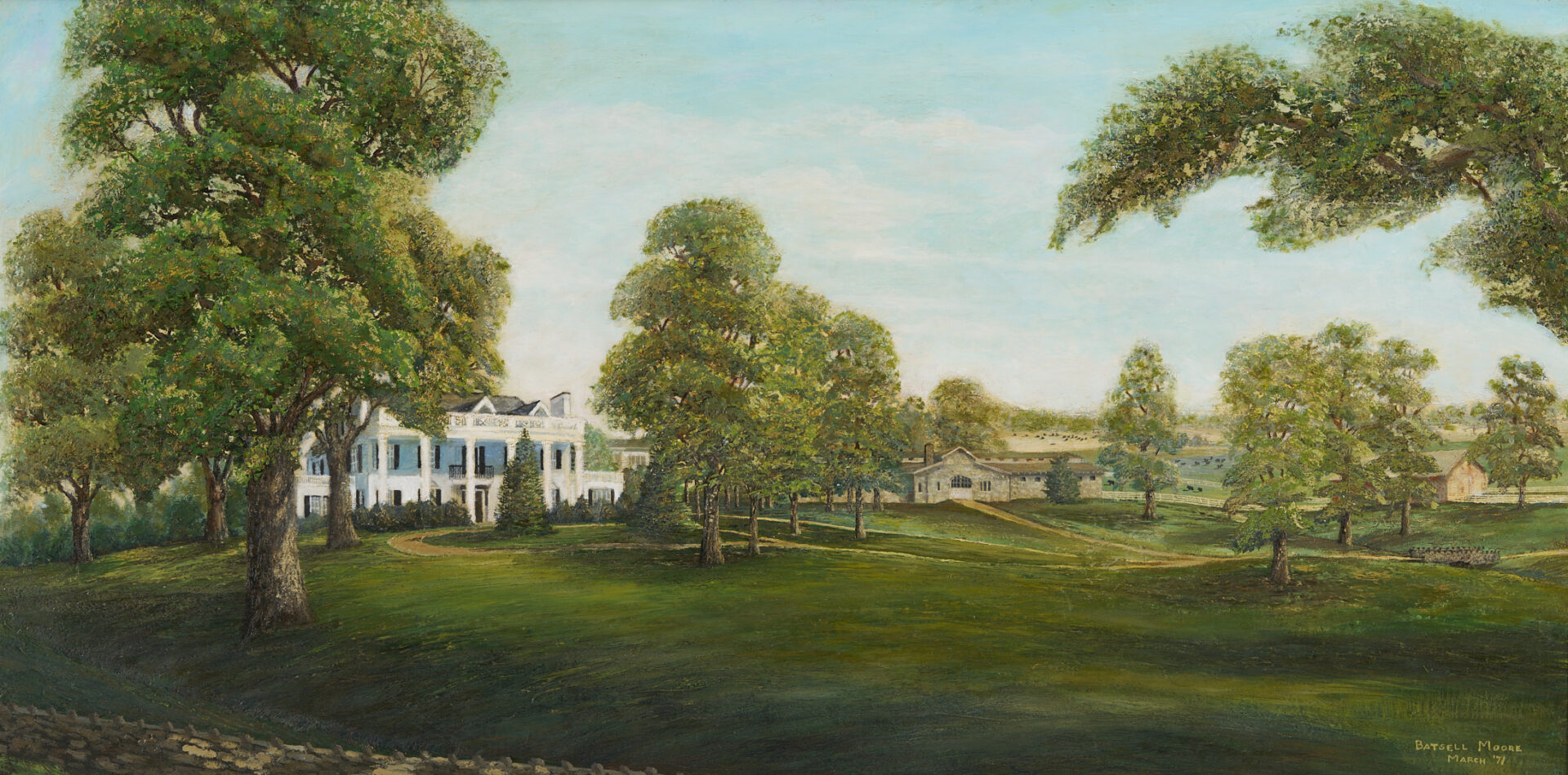 Lot 938: Batsell Moore O/C of Haynes Haven, Maury Co., TN