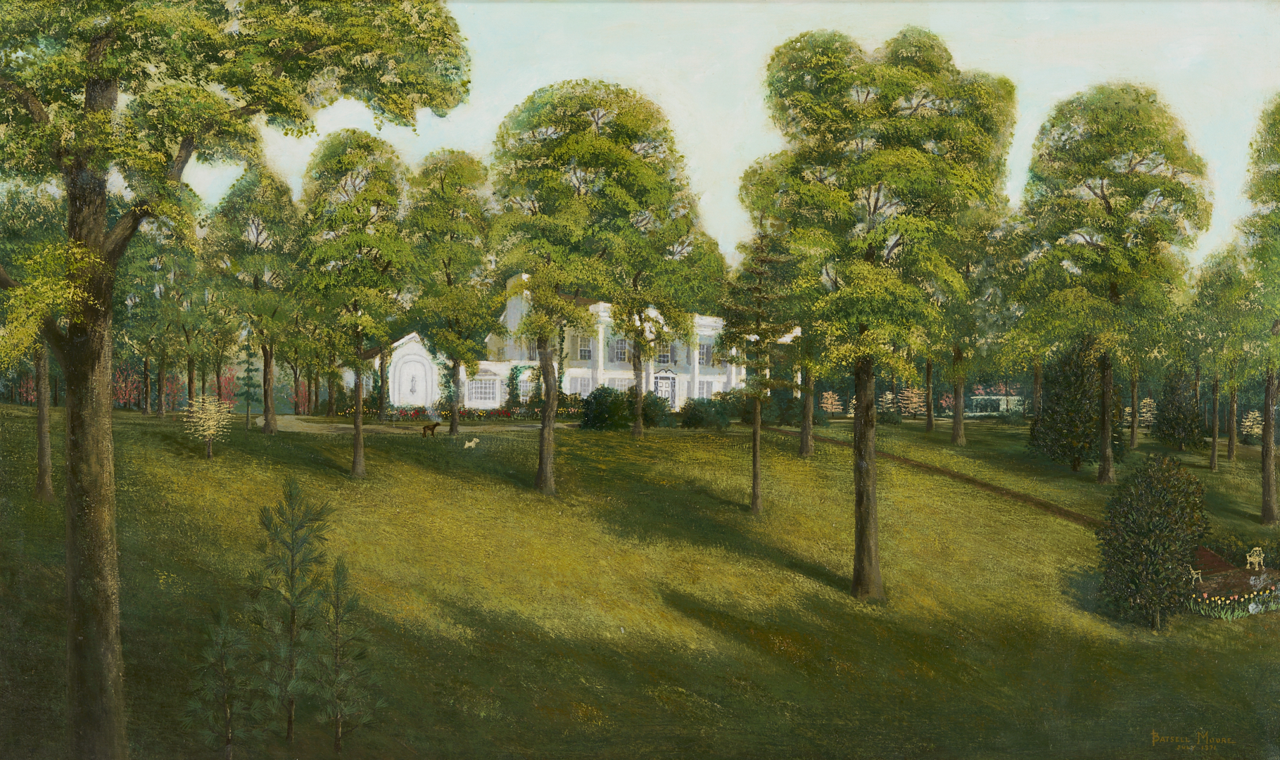 Lot 939: Batsell Moore O/C of Stallings Mansion, Nashville