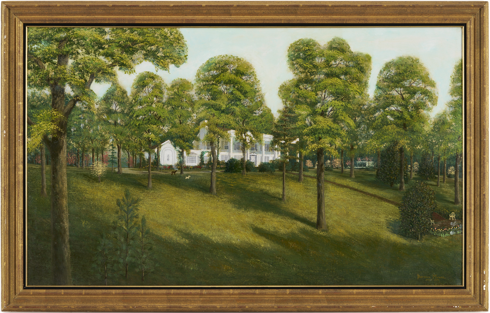 Lot 939: Batsell Moore O/C of Stallings Mansion, Nashville
