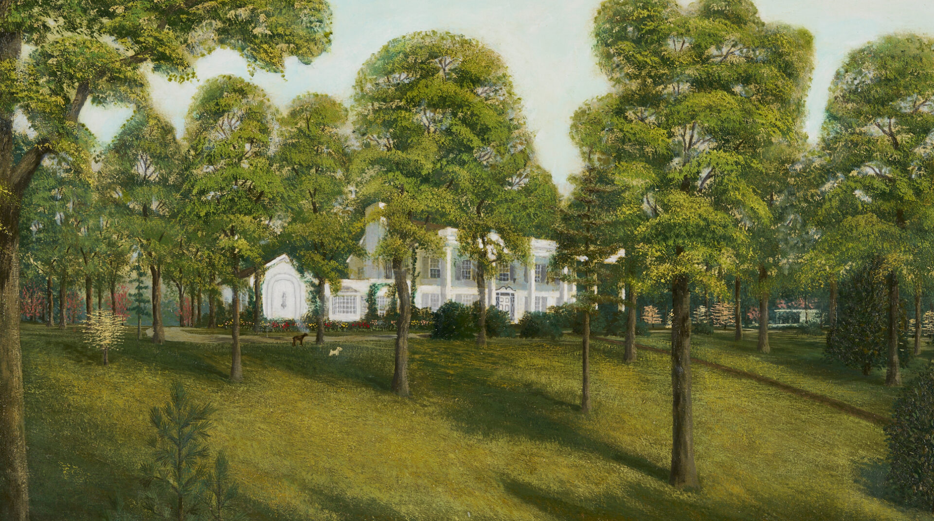 Lot 939: Batsell Moore O/C of Stallings Mansion, Nashville