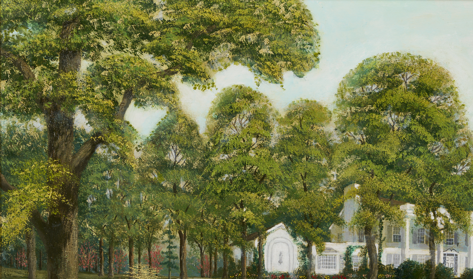 Lot 939: Batsell Moore O/C of Stallings Mansion, Nashville