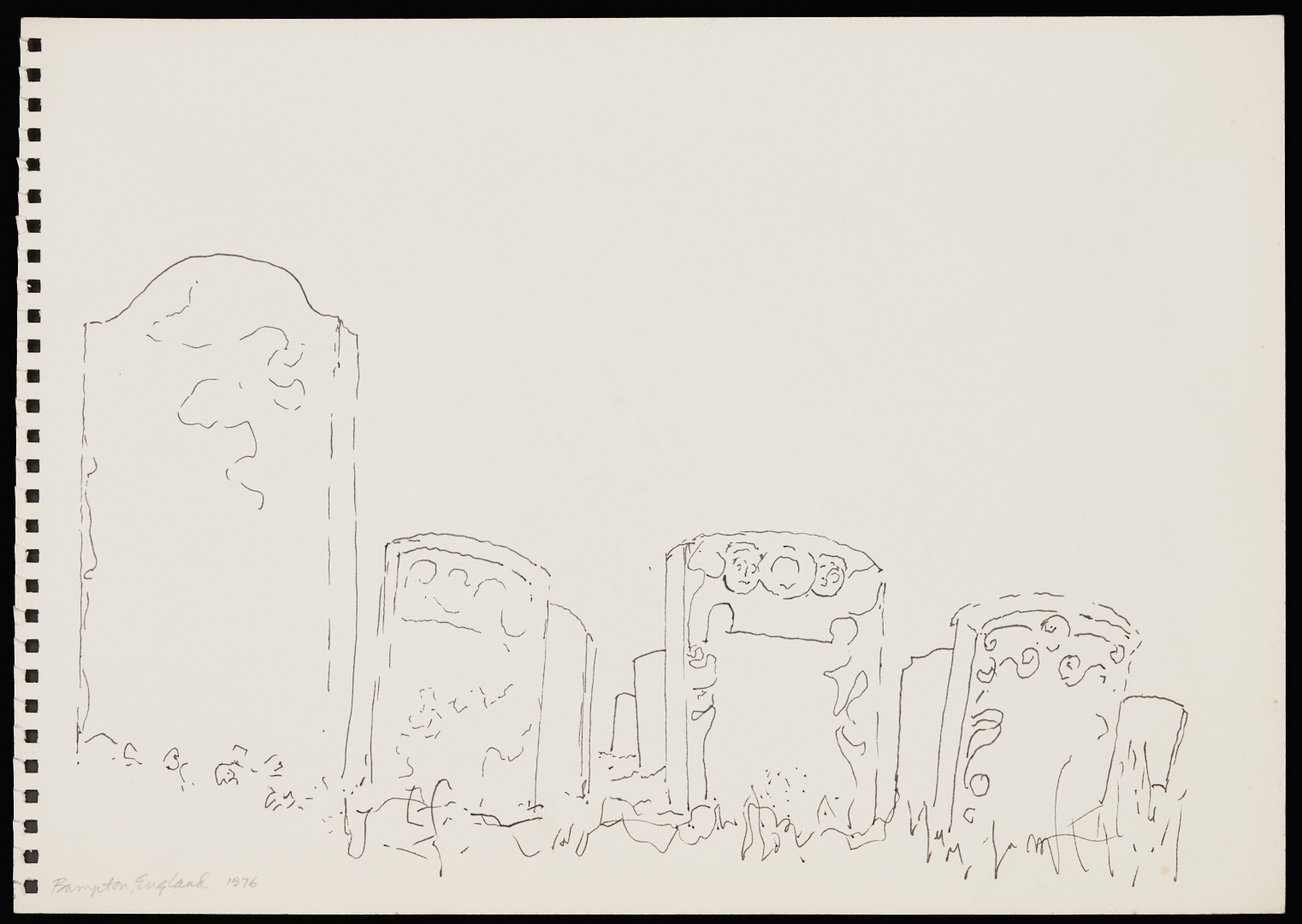 Lot 941: 32 George Cress Architectural and Related Drawings Incl. Southern, European