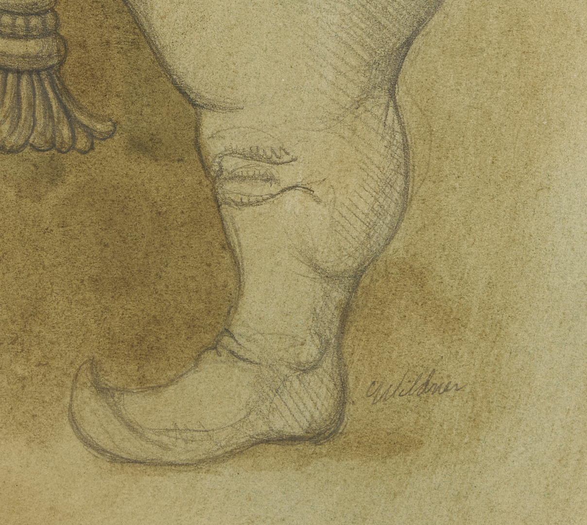 Lot 943: 2 Werner Wildner Framed Drawings