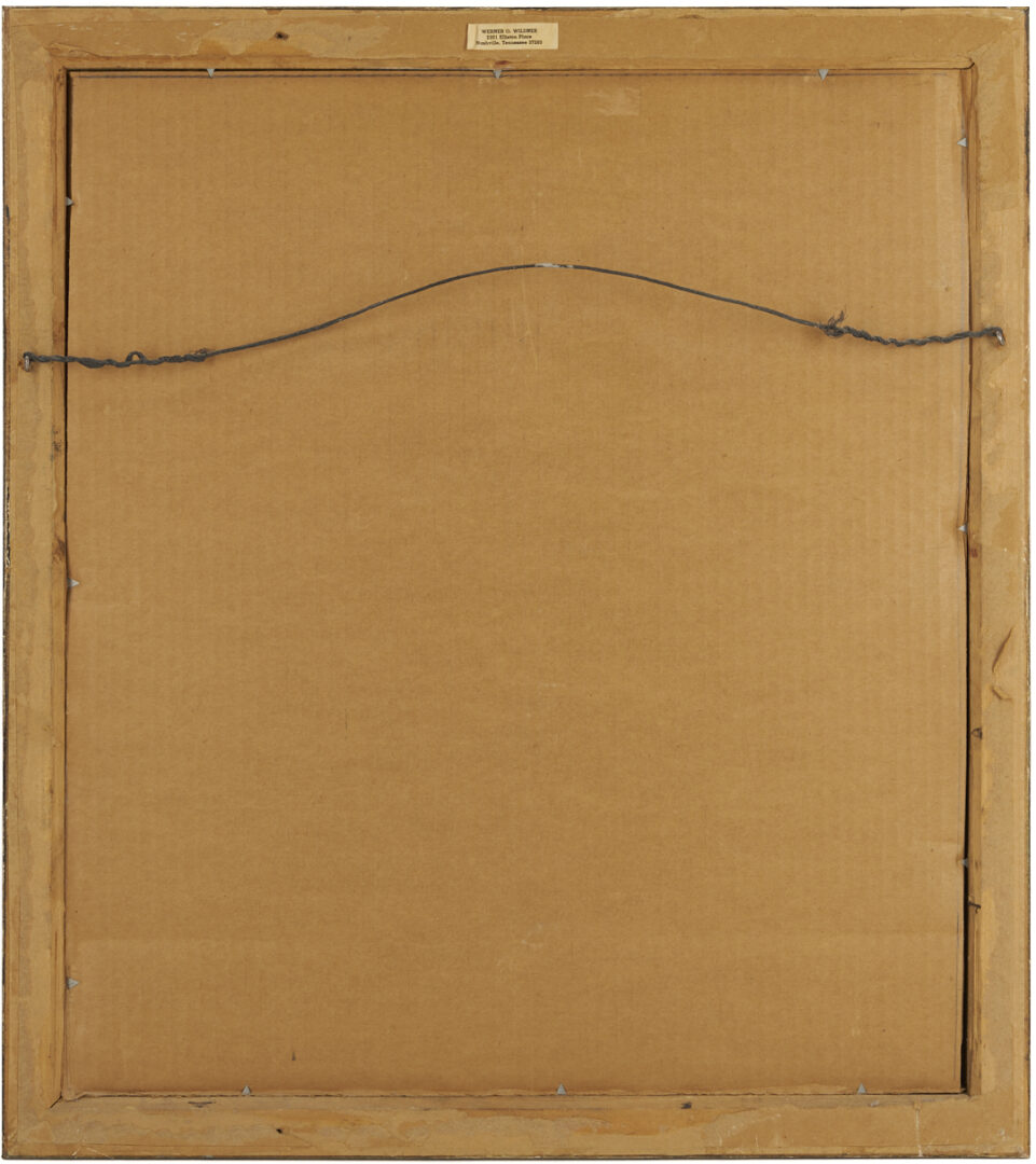 Lot 943: 2 Werner Wildner Framed Drawings