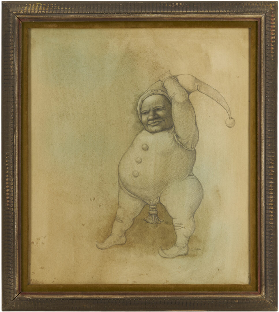 Lot 943: 2 Werner Wildner Framed Drawings