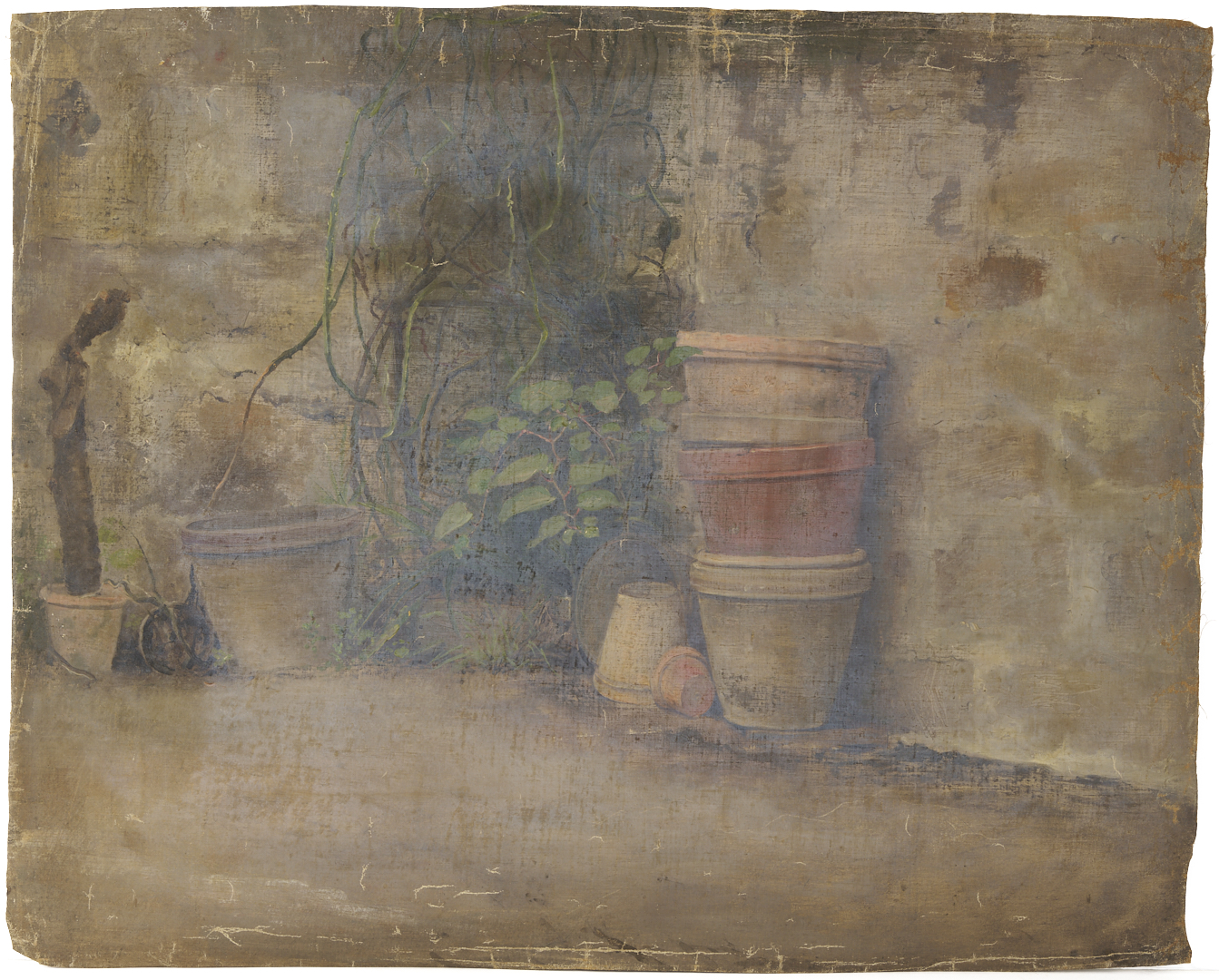 Lot 944: 2 Carl Gutherz O/C Plant Studies Incl. Cactus