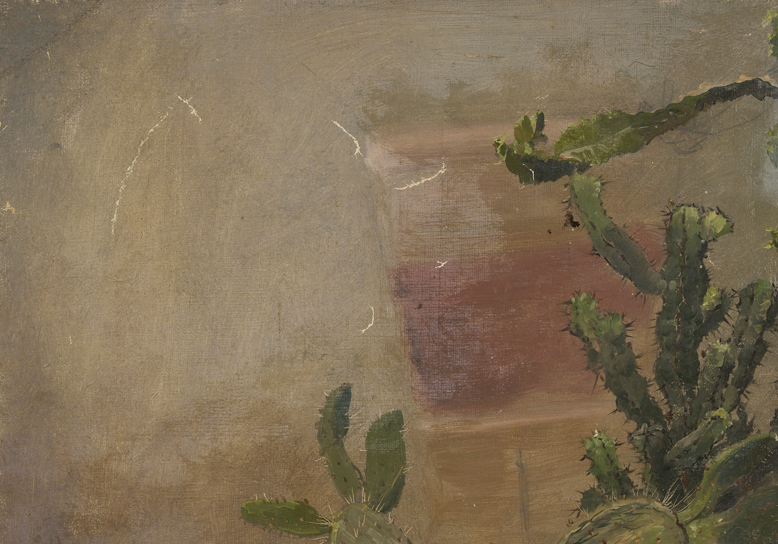 Lot 944: 2 Carl Gutherz O/C Plant Studies Incl. Cactus