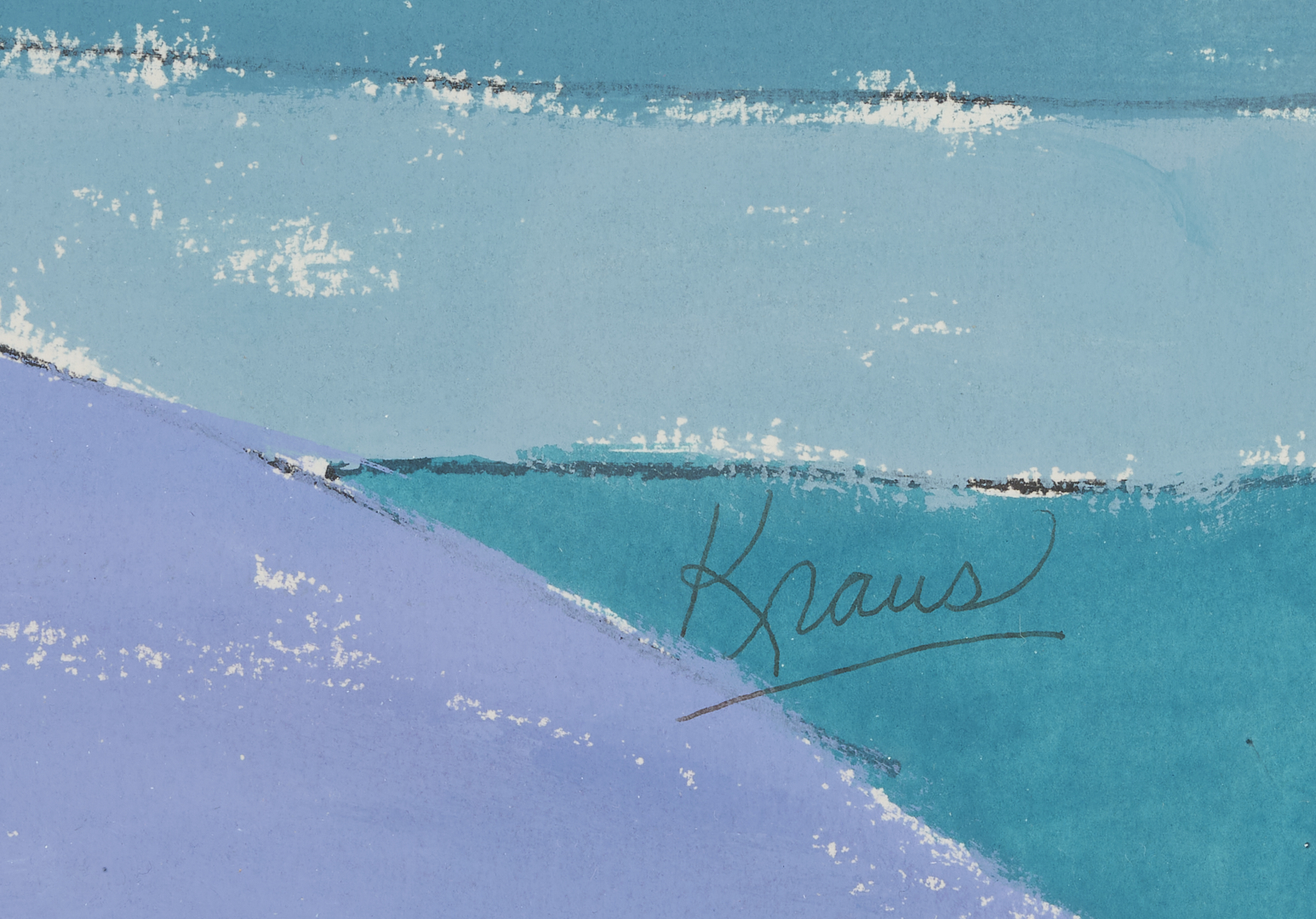 Lot 945: Harold Kraus Oil Painting, Still life w/ Tulips