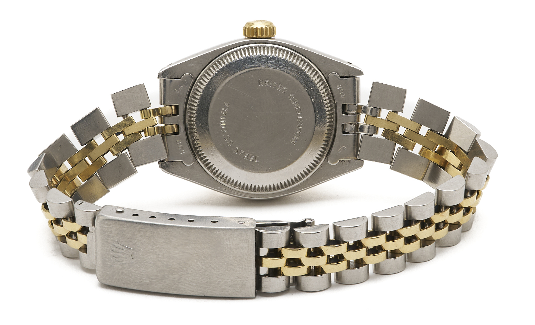 Lot 946: Ladies’ 18K Date Oyster Perpetual Rolex