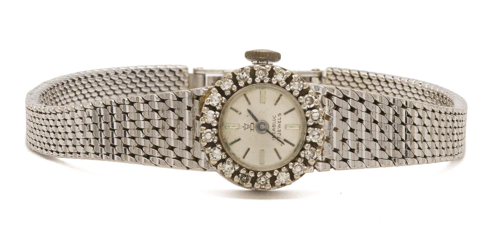 Lot 947: 14K Gold Incabloc Wrist Watch