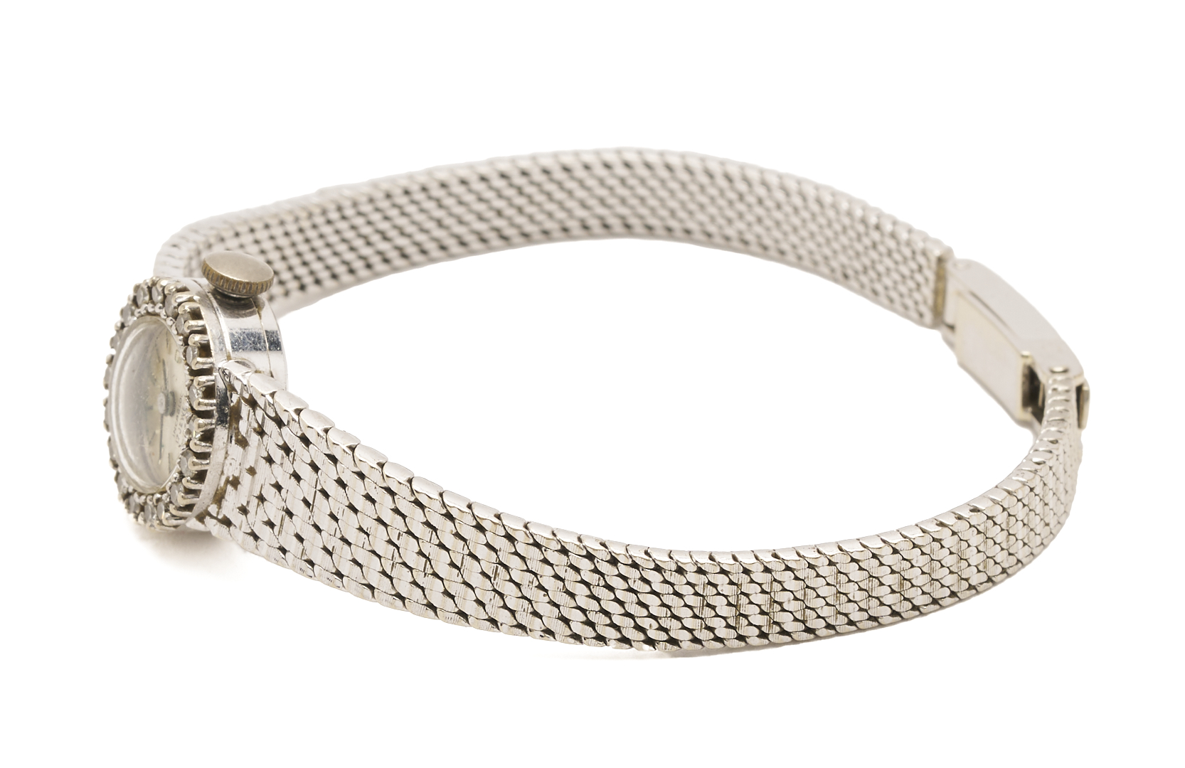 Lot 947: 14K Gold Incabloc Wrist Watch