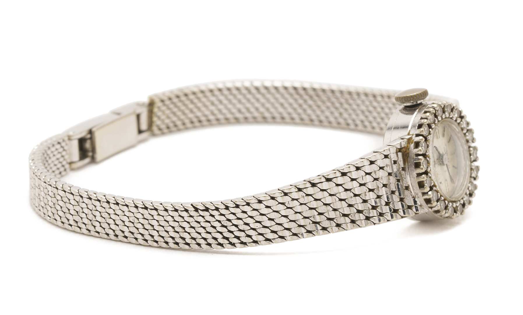 Lot 947: 14K Gold Incabloc Wrist Watch