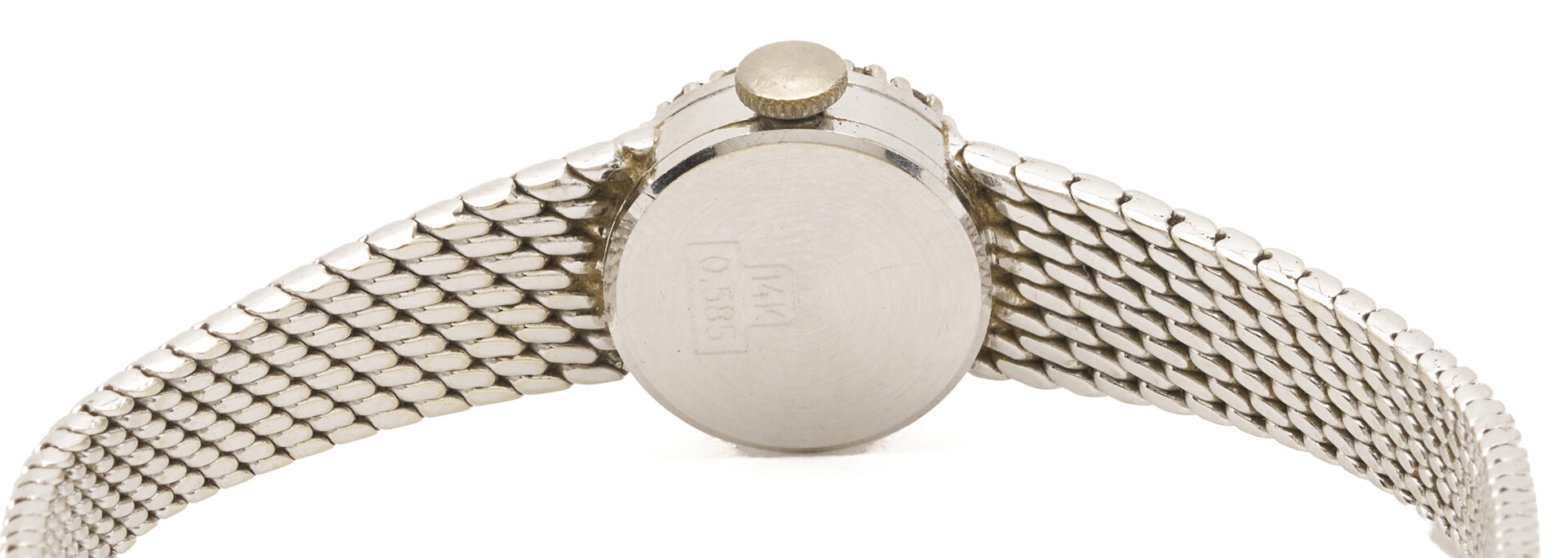 Lot 947: 14K Gold Incabloc Wrist Watch