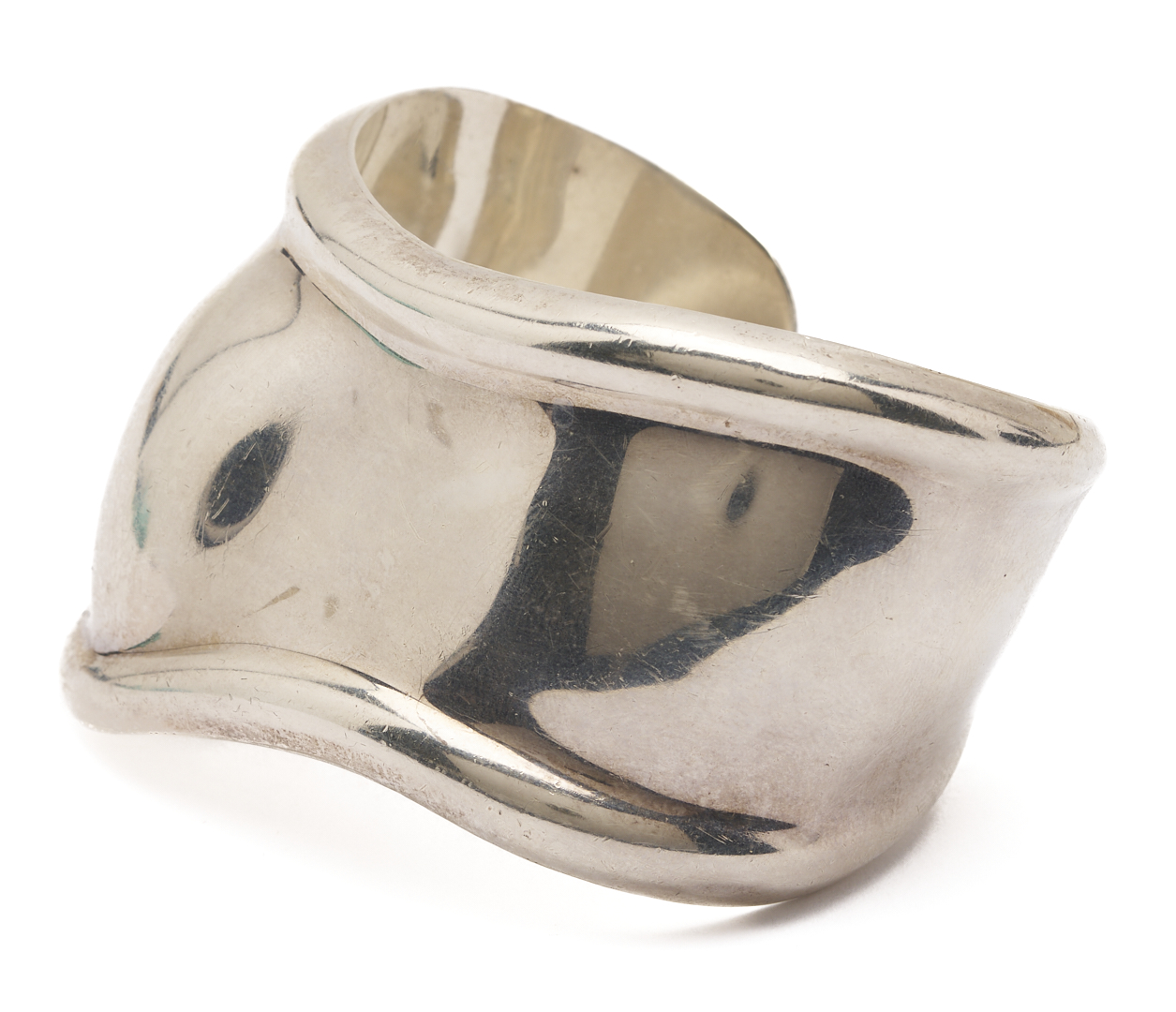 Lot 955: 3 Tiffany Sterling Cuff Bracelets