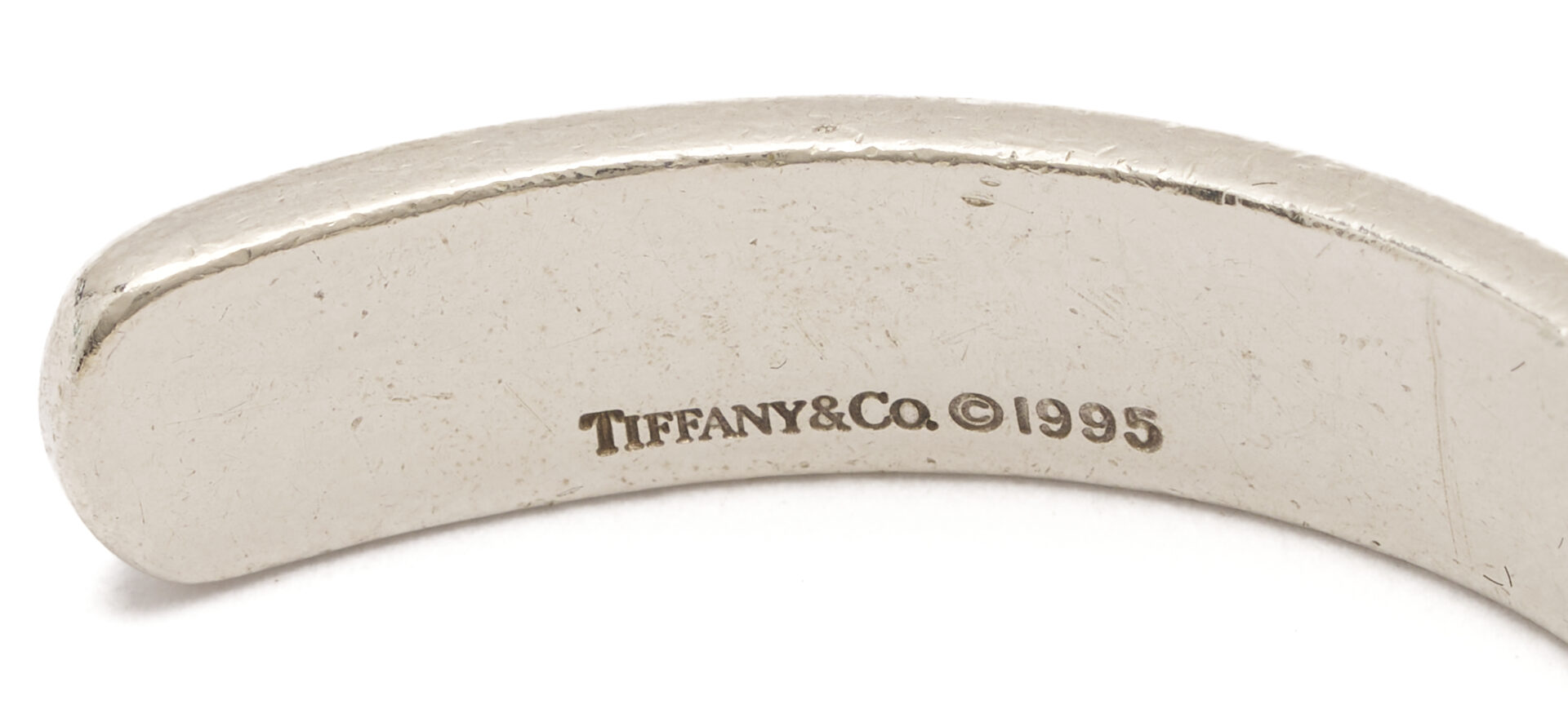 Lot 955: 3 Tiffany Sterling Cuff Bracelets