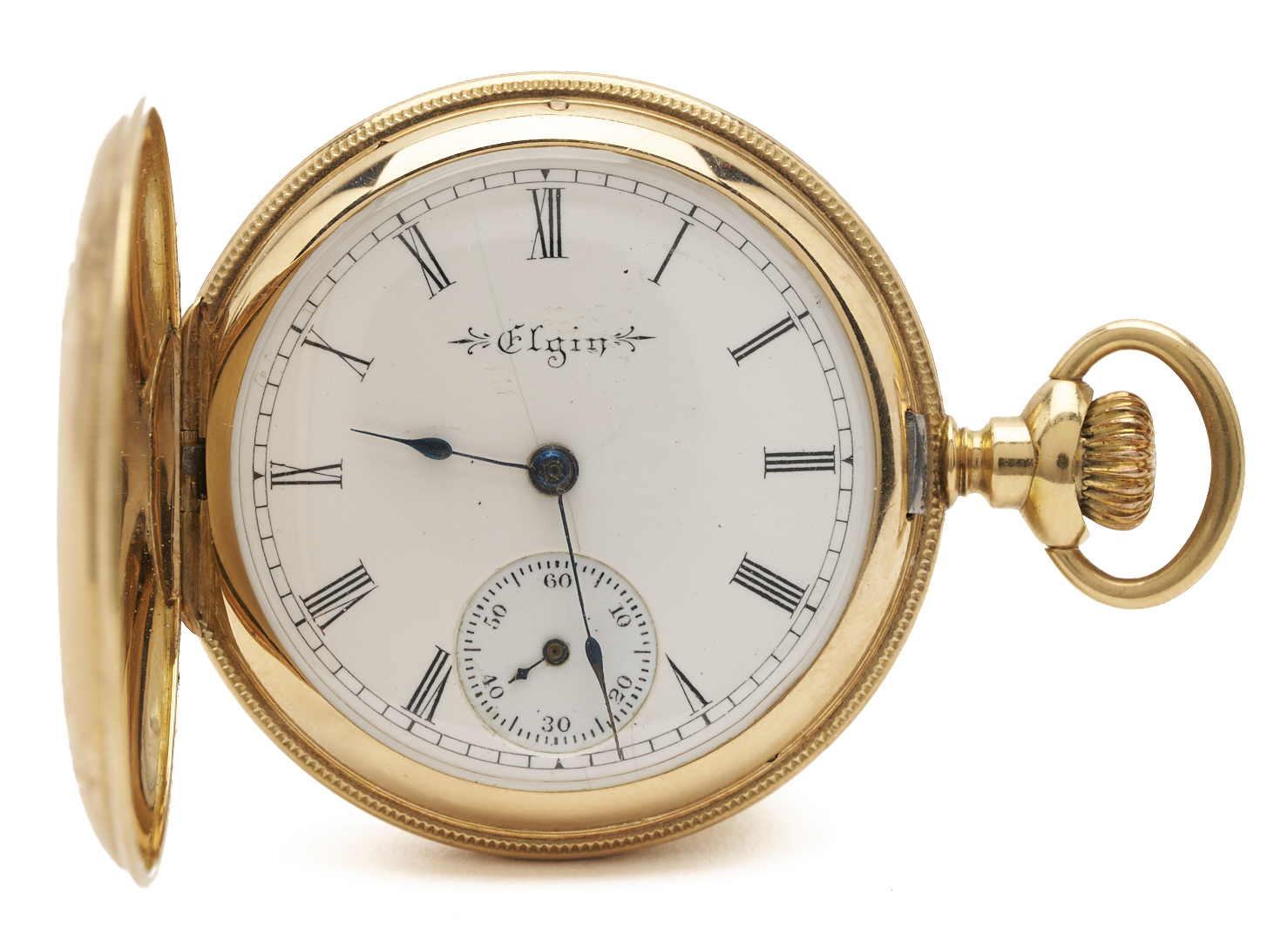 Lot 958: 14K Elgin Grade 222 Pocket Watch