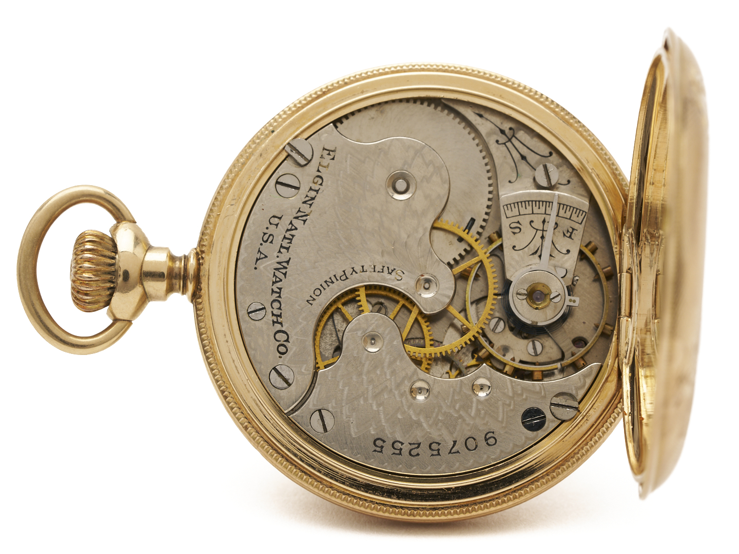 Lot 958: 14K Elgin Grade 222 Pocket Watch