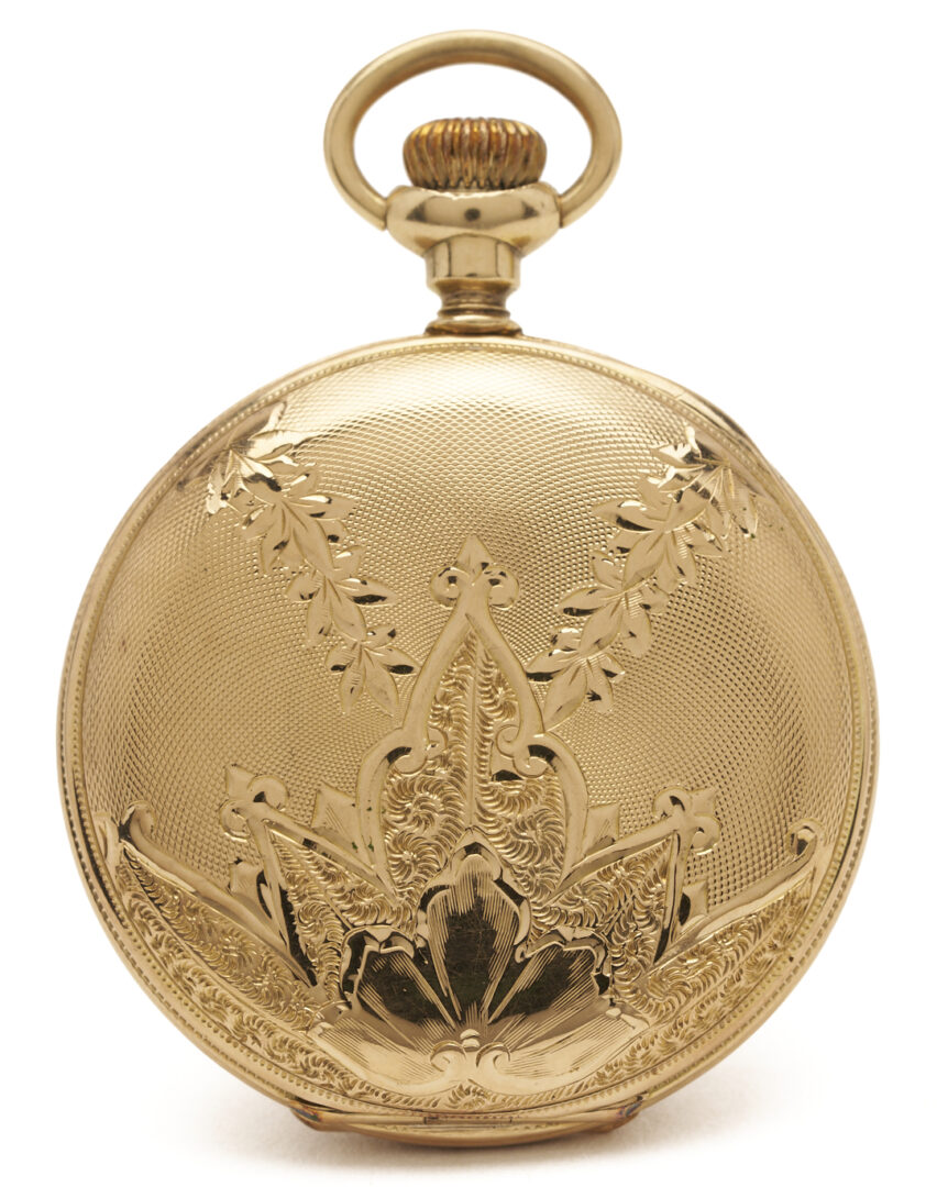 Lot 958: 14K Elgin Grade 222 Pocket Watch