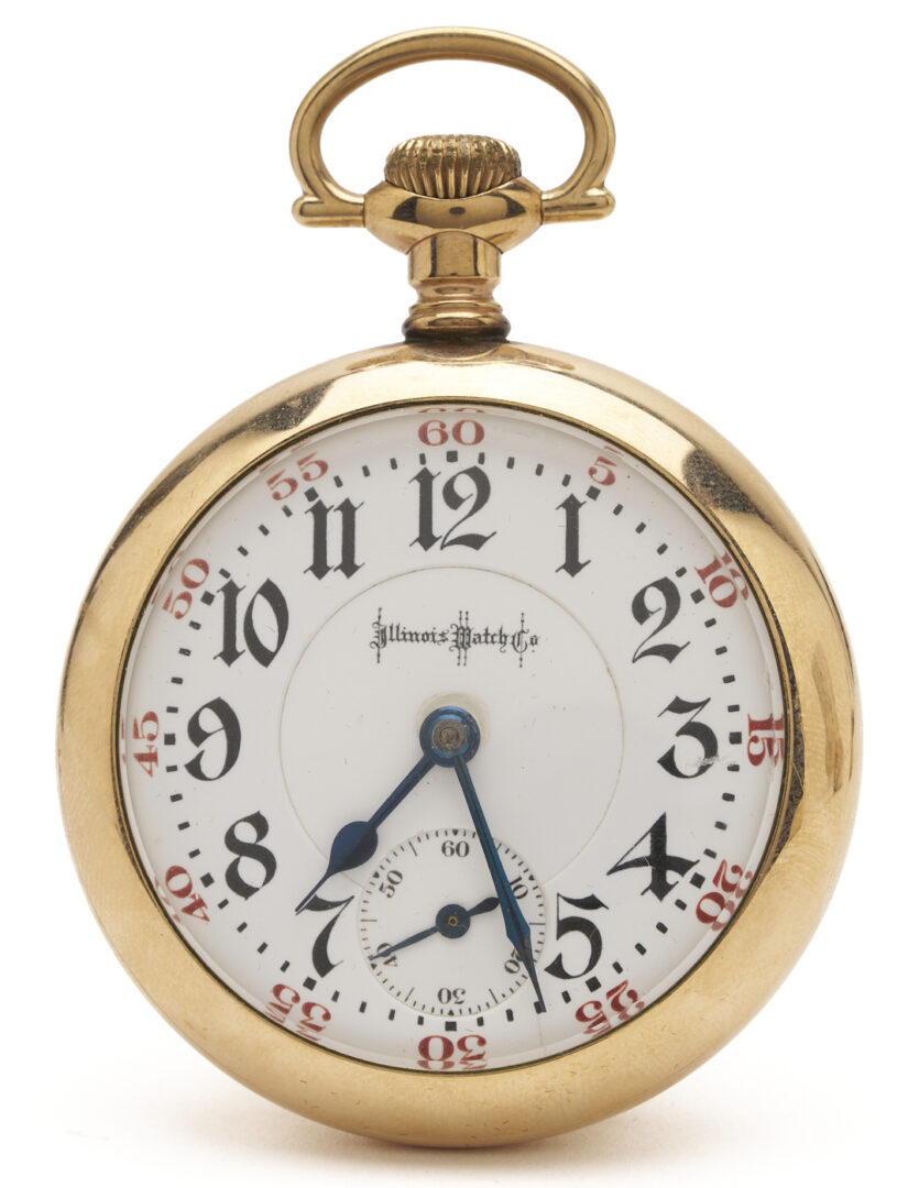 Lot 959: 3 Illinois Pocket Watches