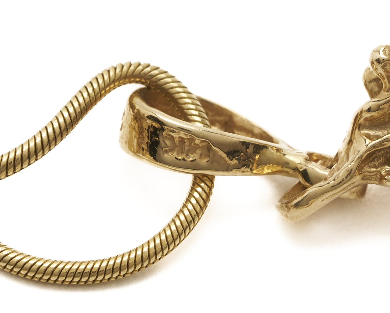 Lot 961: Three 14K Gold & Gemstone Necklaces