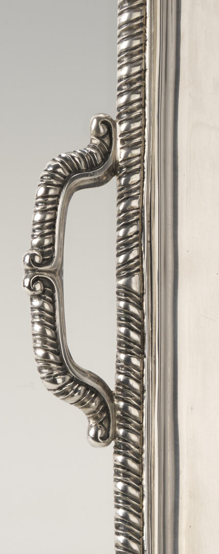 Lot 96: Large Mexican Sanborns Sterling Tray