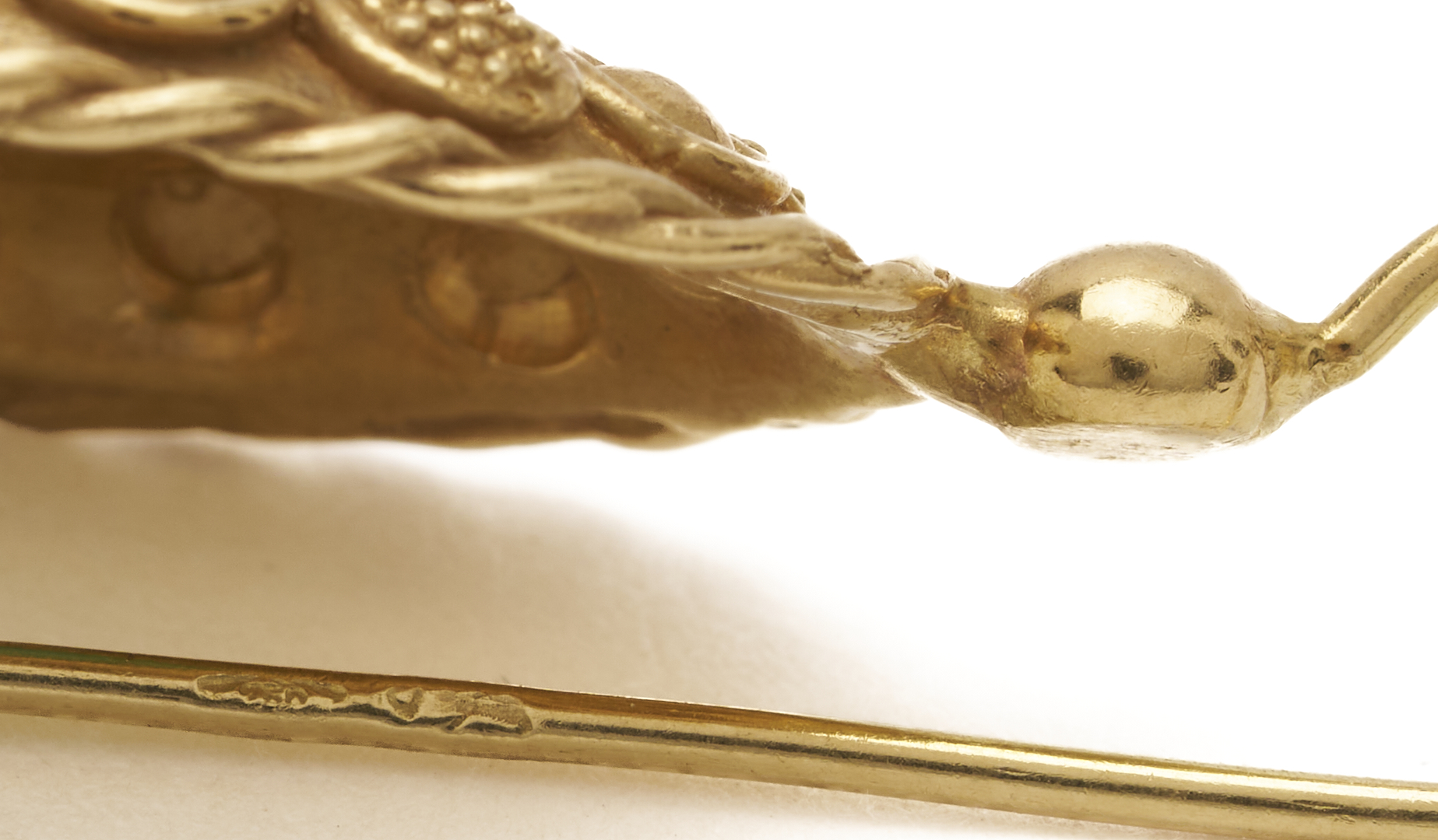 Lot 970: 18K Gold & Turquoise Earrings