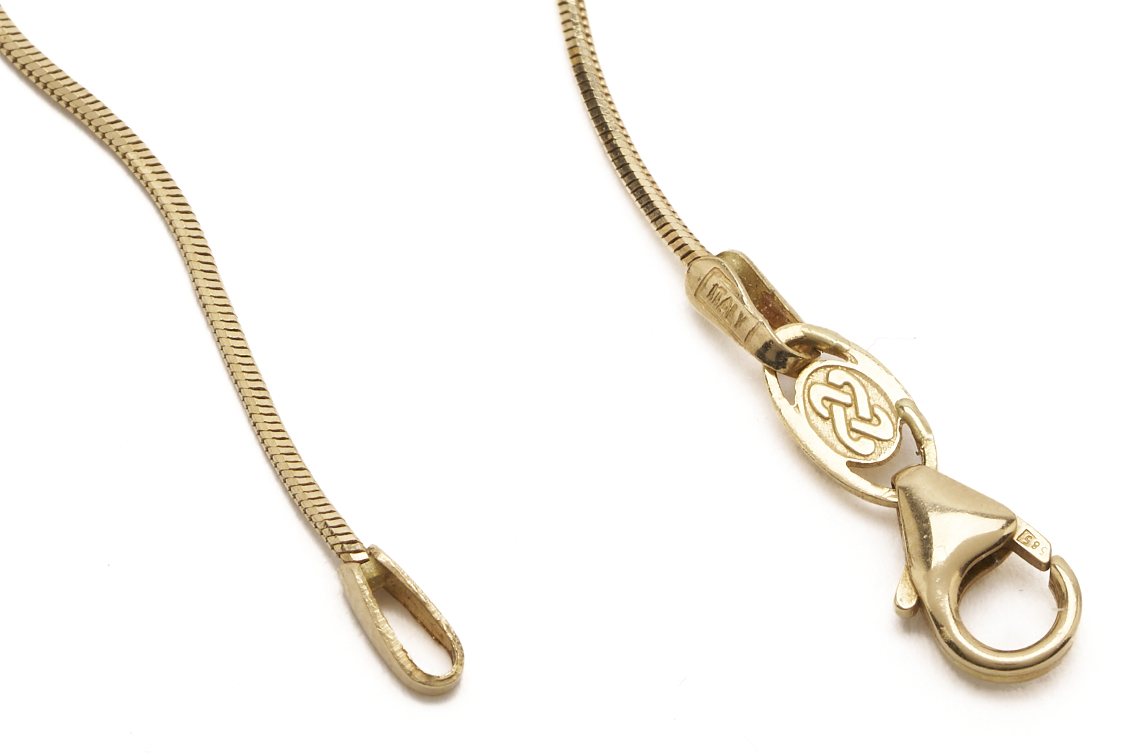 Lot 980: 4 Gold, Silver, & Gemstone Jewelry Items