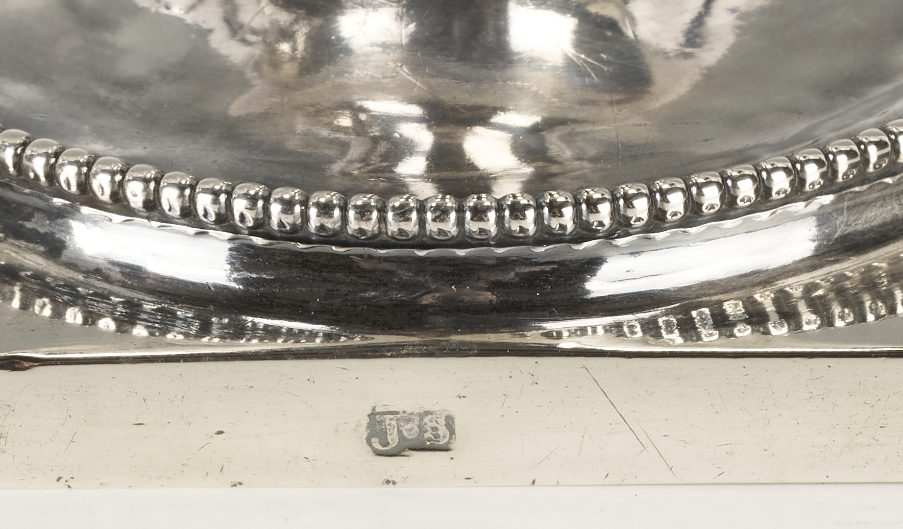 Lot 998: American Coin Silver Ladle, attrib. William Ward Jr. and 2 American Coin Silver Creamers, Joseph Shoemaker