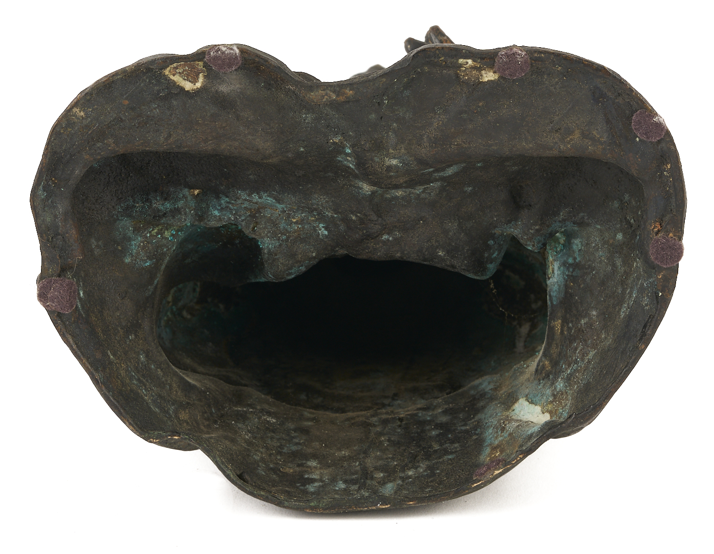 Lot 9: Chinese 17th C. Bronze Buddhist Figure