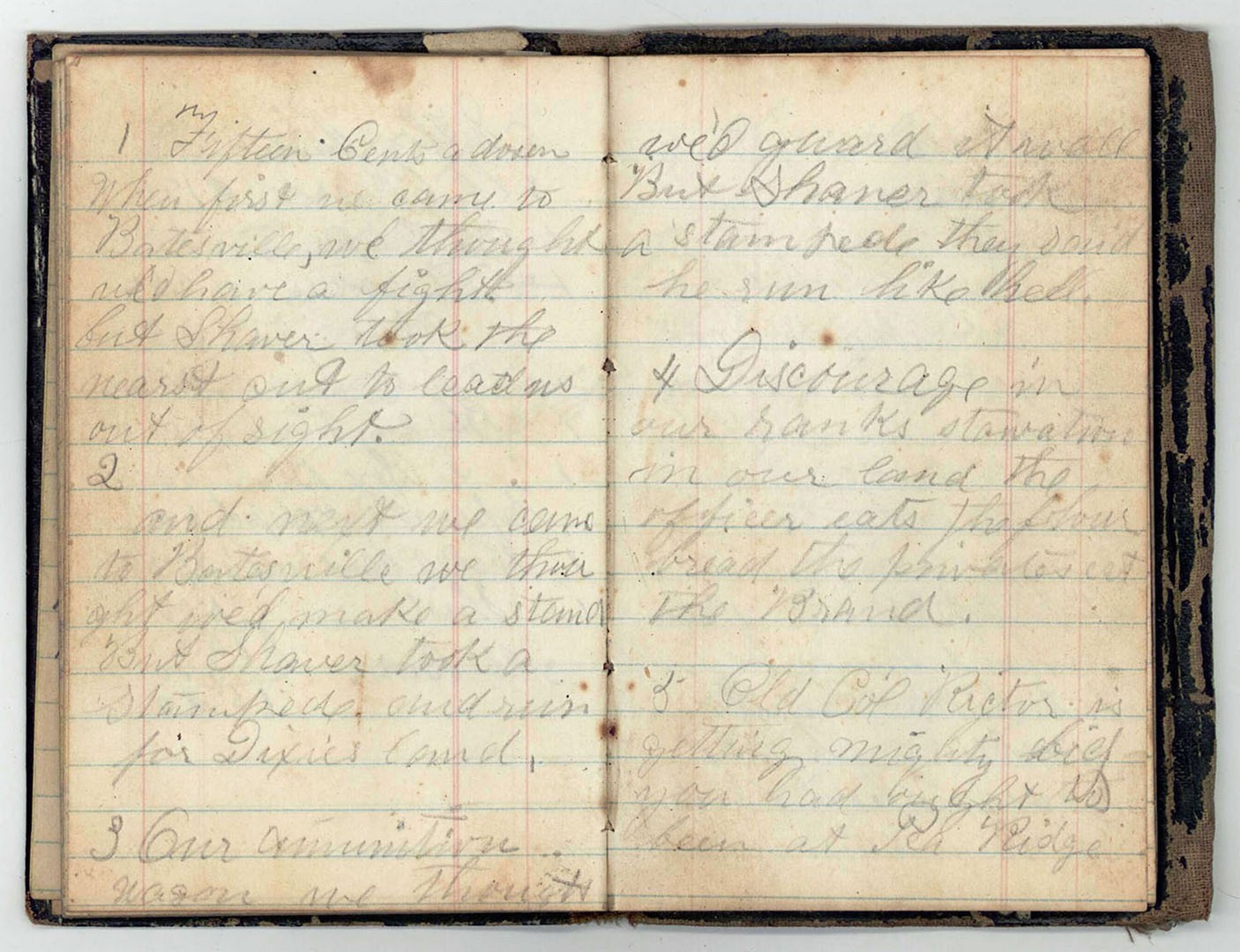 Lot 127: Large Civil War Archive of Letters, 3rd Regiment M