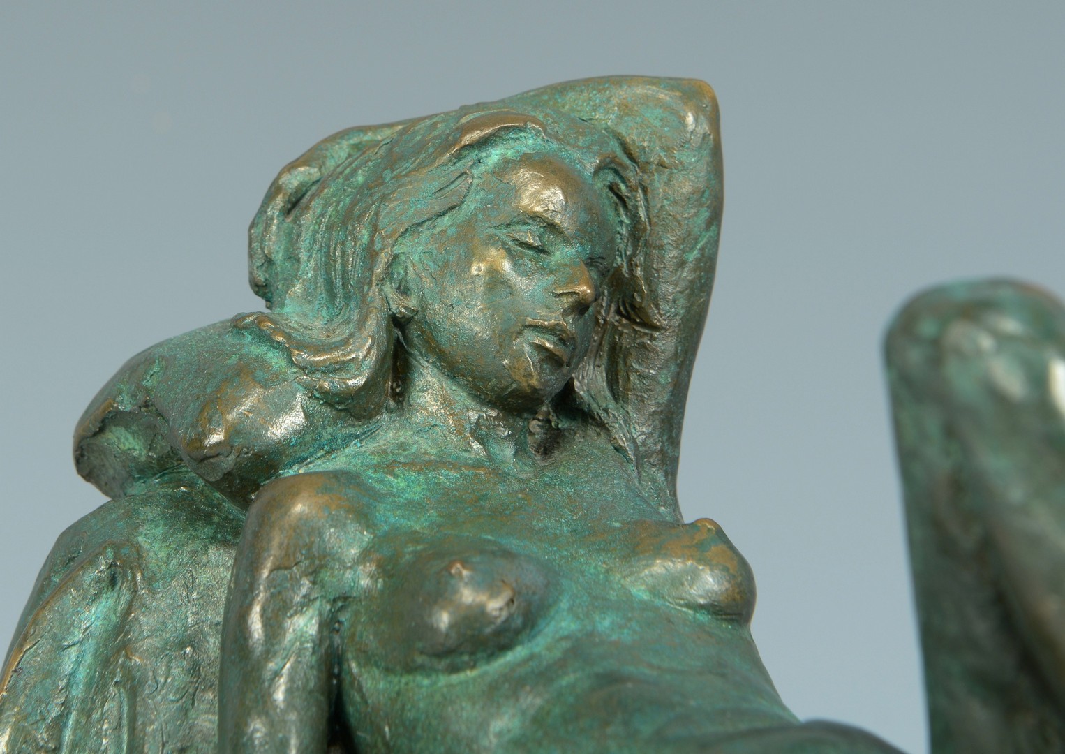 Lot 845: Alan LeQuire bronze, reclining nude