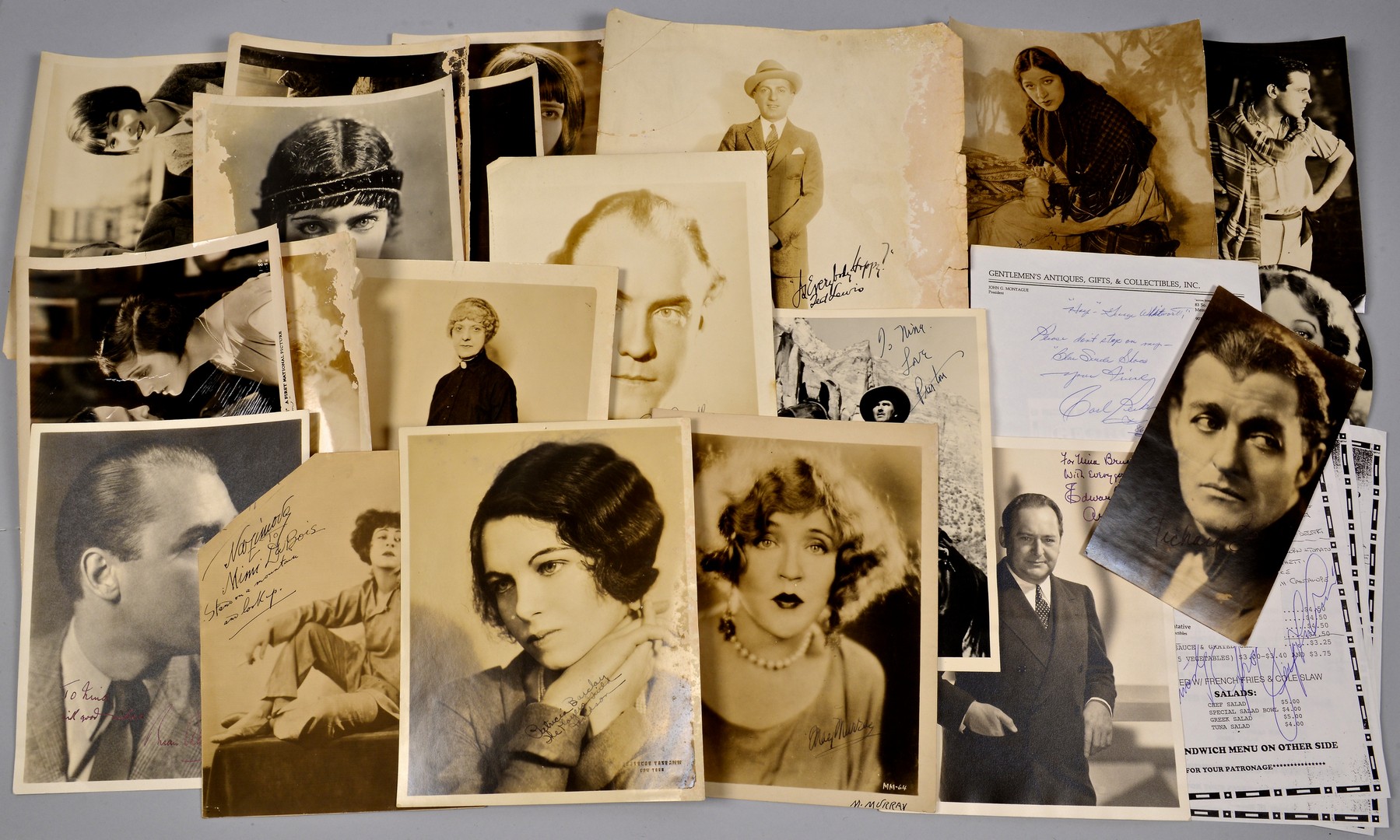 Lot 840: Collection of Hollywood Autographs