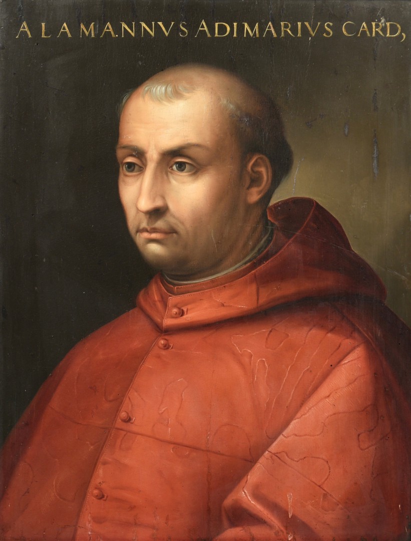 Lot 98: Follower of Cristofano dell'Altissimo, Portrait of