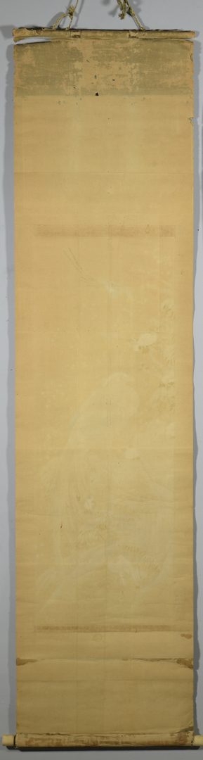 Lot 17: Pair Japanese Kano Scrolls from 4 Seasons