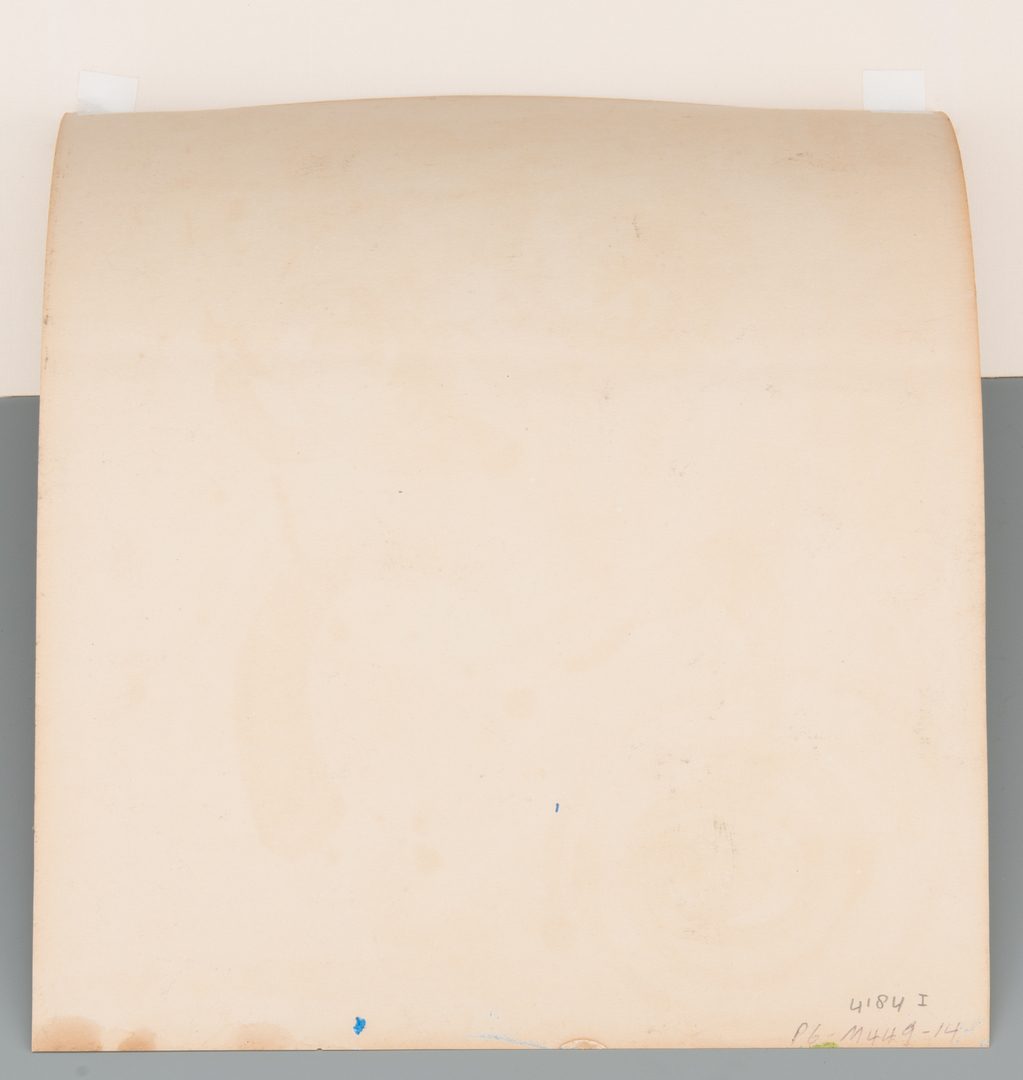 Lot 397: Hans Hofmann, Gouache on Paper, Abstract
