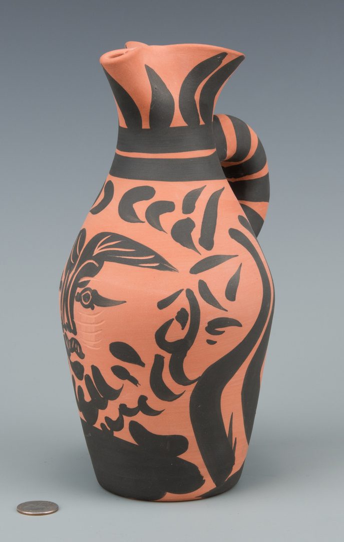 Lot 405: Picasso Ceramic Vessel "Yan Barbu"