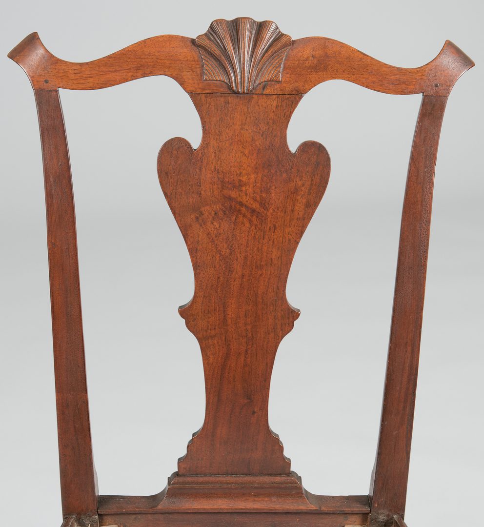 Lot 483: Near Pair of Chippendale Philadelphia Chairs