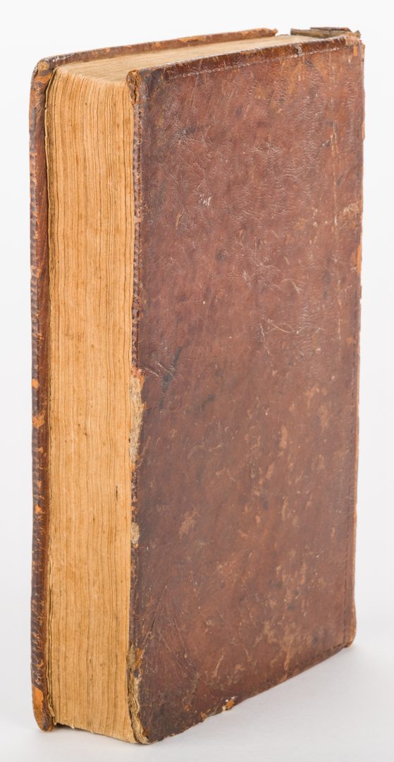 Lot 238: Revisal of All Public Acts of NC & TN, Haywood, 1809
