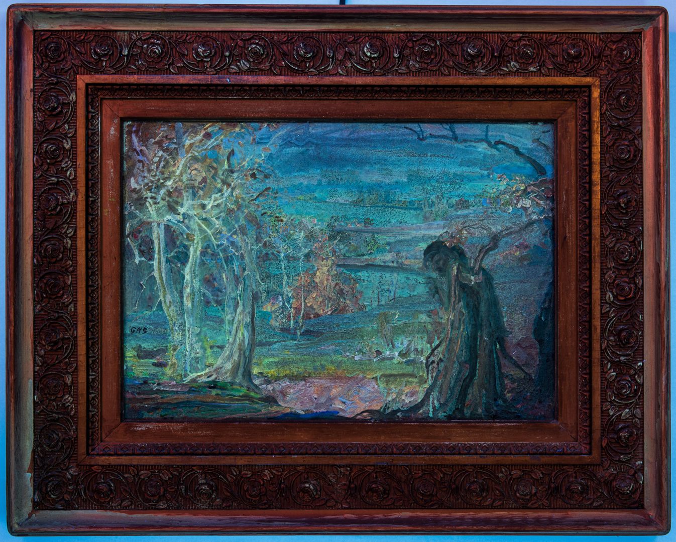 Lot 87: Gladys Nelson Smith, O/C, "Witches Wood"