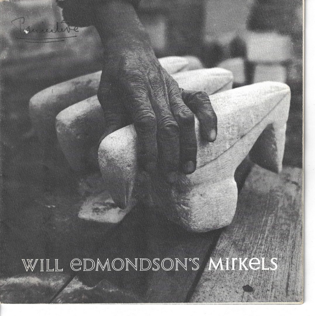 Lot 110: William Edmondson Sculpture, "Miss Lucy"