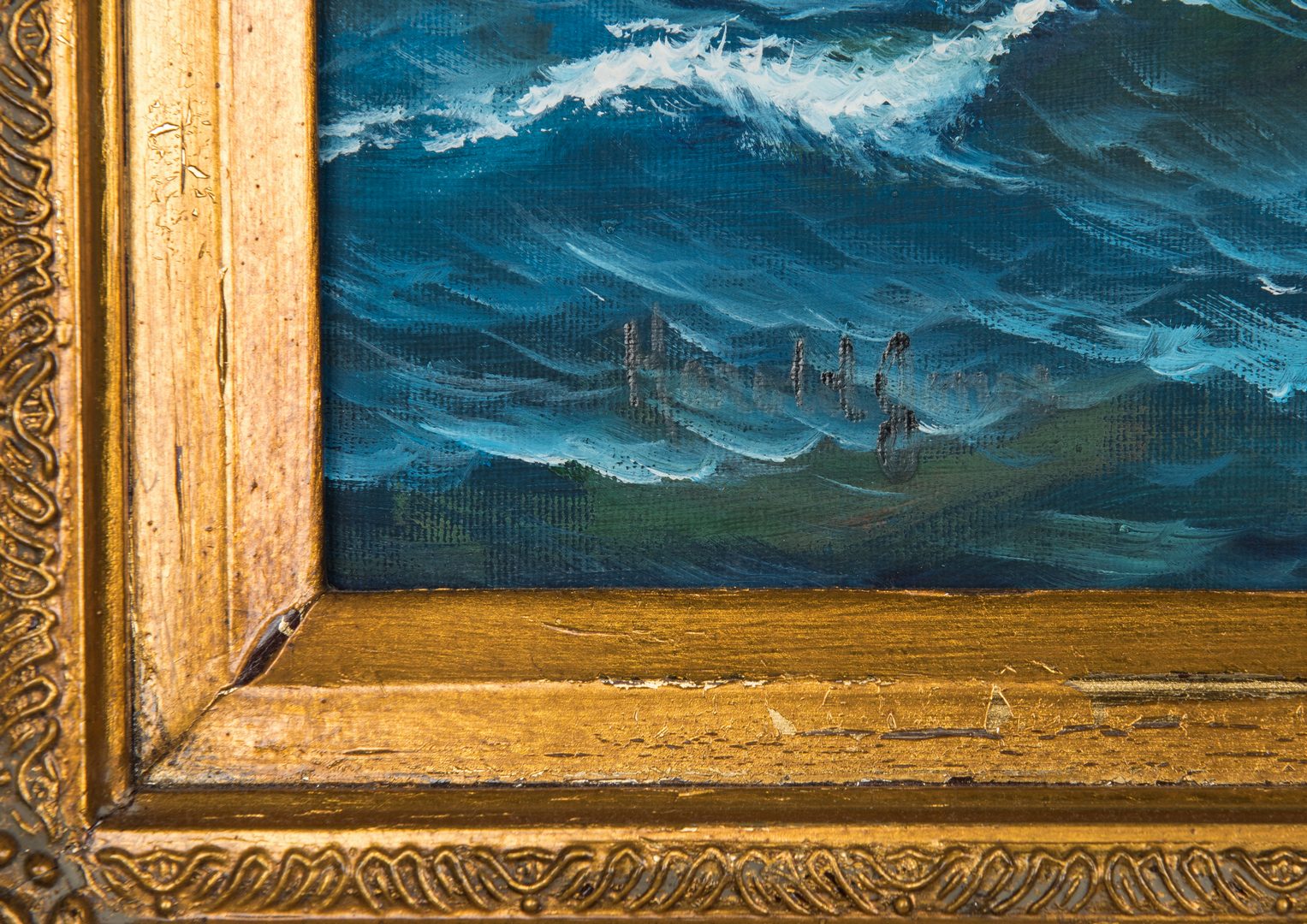 Lot 436: Harold Jones O/C, Maritime Painting