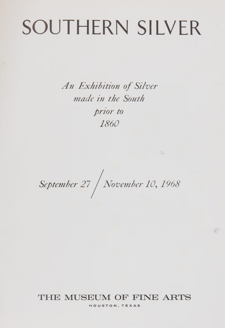 Lot 73: Federal Silver Creamer and W. Ball Sugar, plus book