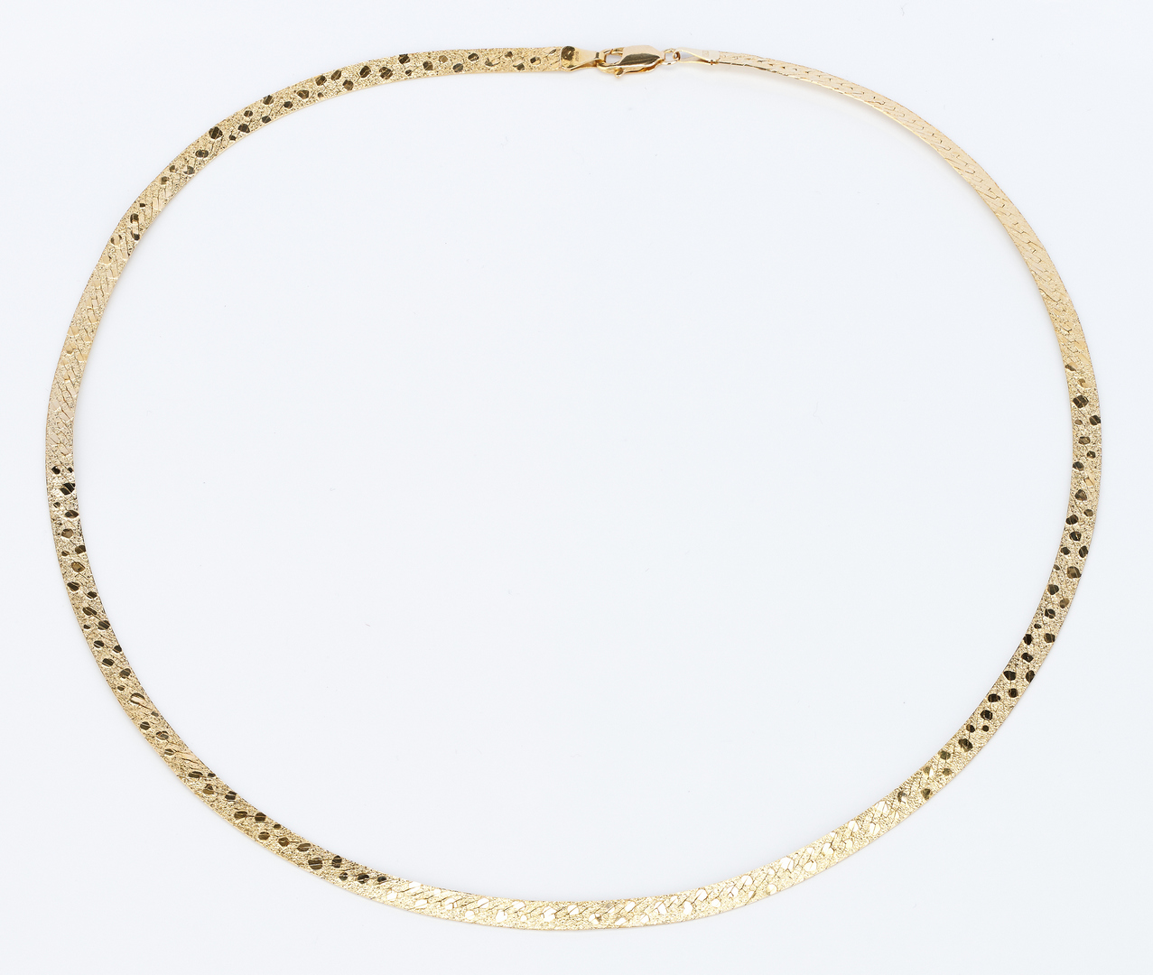 Lot 785: 3 Ladies Gold Necklaces