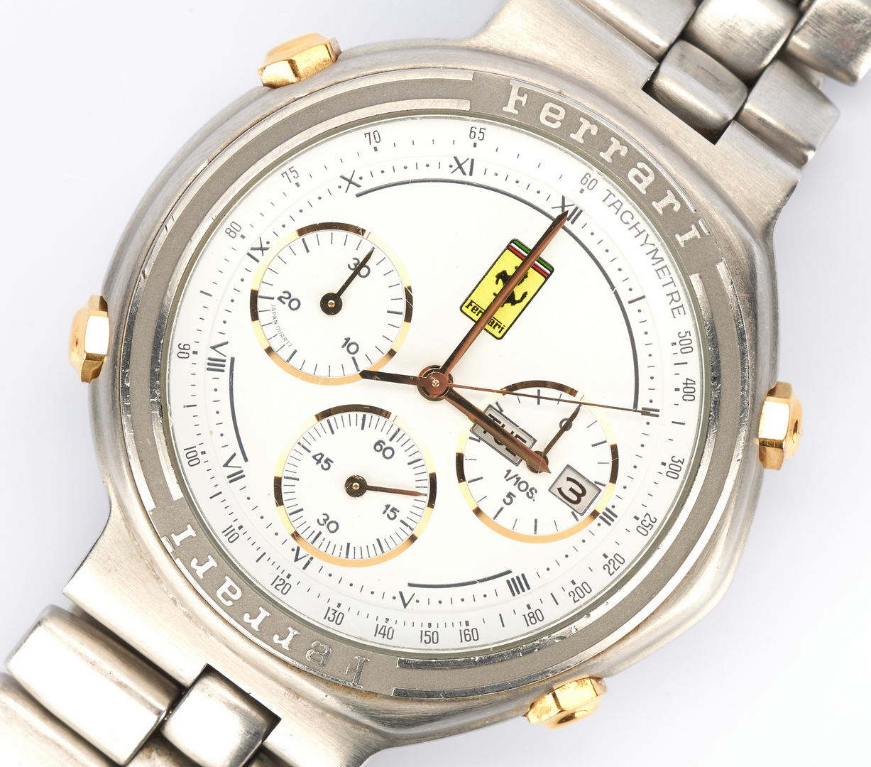 Lot 796: Cartier Ferrari Formula Chronograph Watch