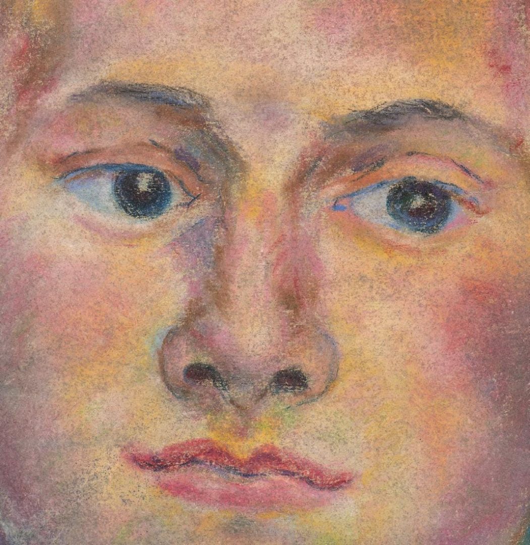 Lot 574: Beauford Delaney Portrait of a Young Man