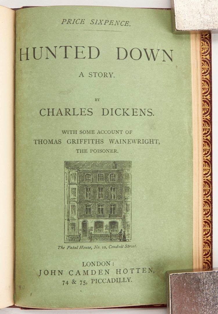 Lot 689: 5 Dickens Books, Novels & Stories, 1st Eds.