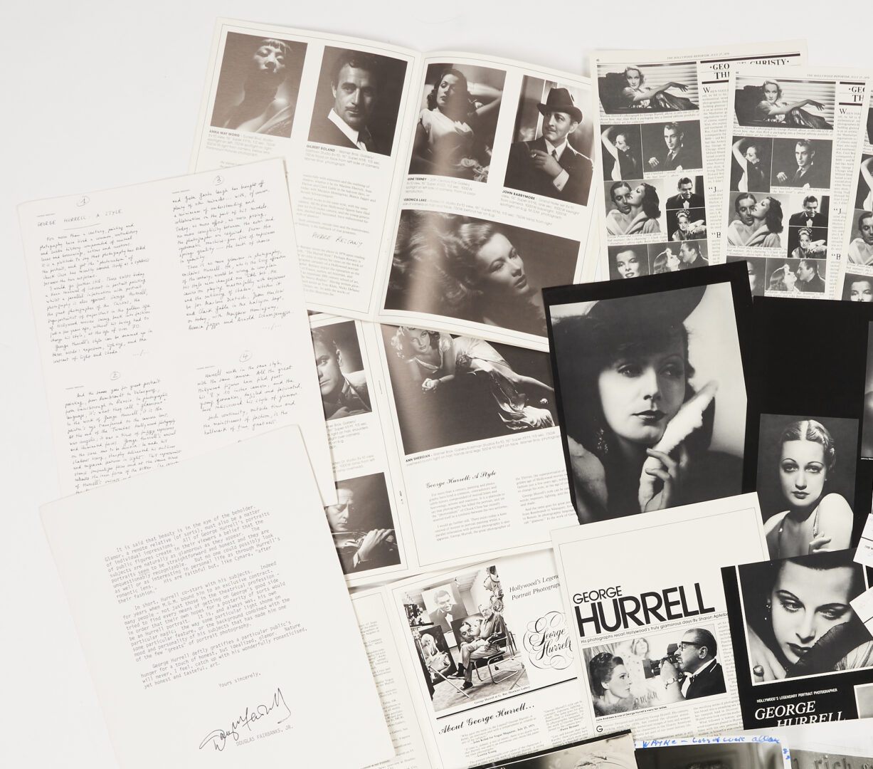 Lot 631: George Hurrell Hollywood Golden Era Photo Archive