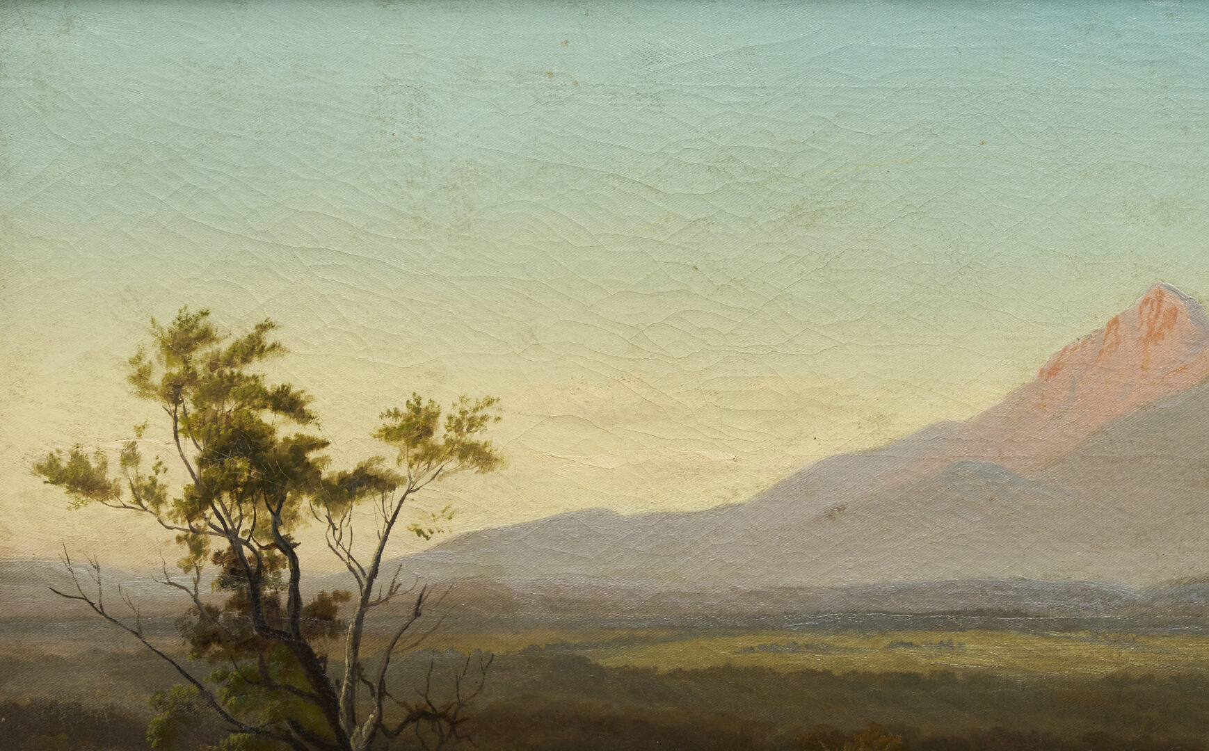 Lot 101A: 19th Century Mountain Landscape, Unsigned